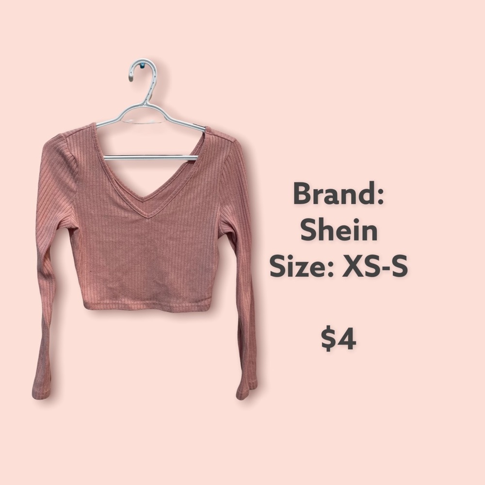 Pink Crop Top